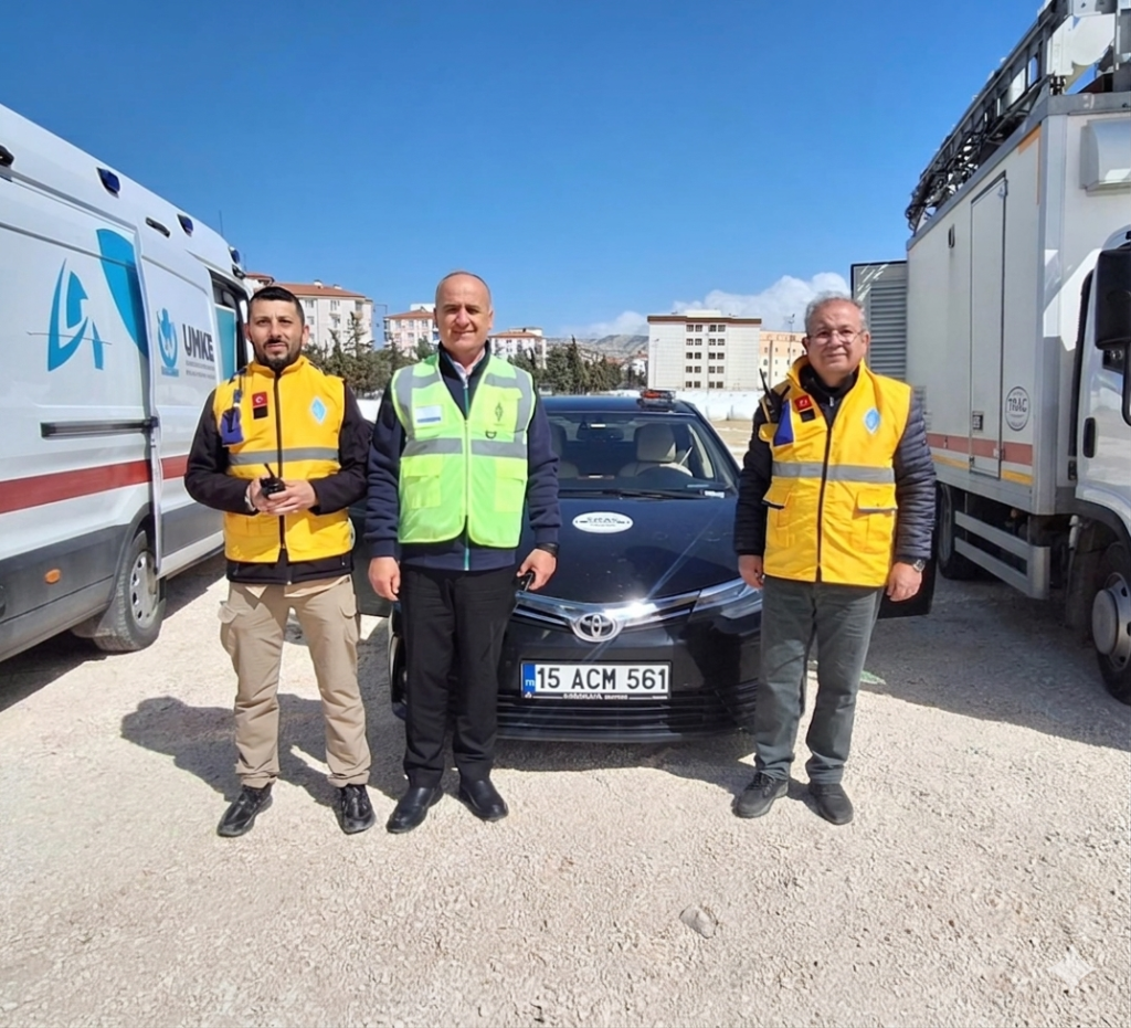 Burdur’da Deprem Tatbikatı: AFAD Haberleşme Grubu Sahada